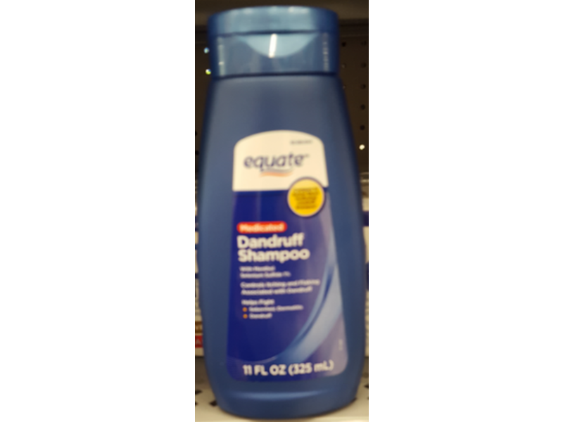 Equate Medicated Dandruff Shampoo, 11 fl oz/325 mL
