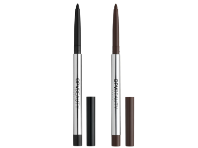 OPV Beauty Eyeliner Gel Pencil Duo, Black & Brown, 0.008 oz/0.25 g