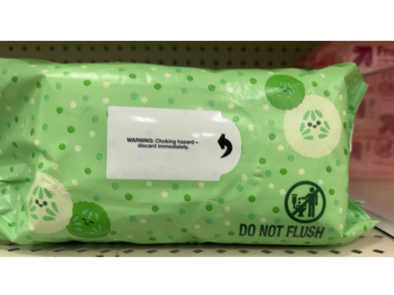 Up&Up Scented Baby Wipes, Fresh Cucumber, 72 Count