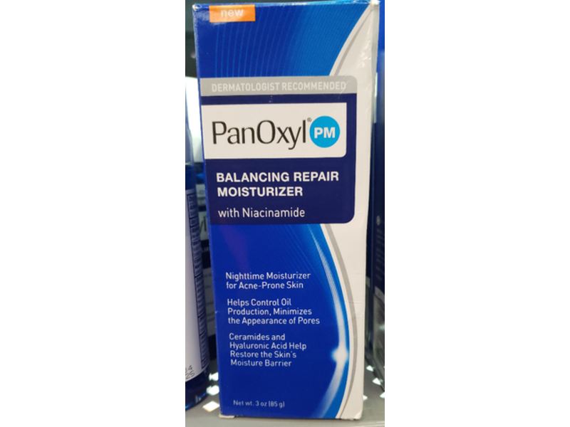 PanOxyl PM Balancing Repair Moisturizer, 3 oz/85 g