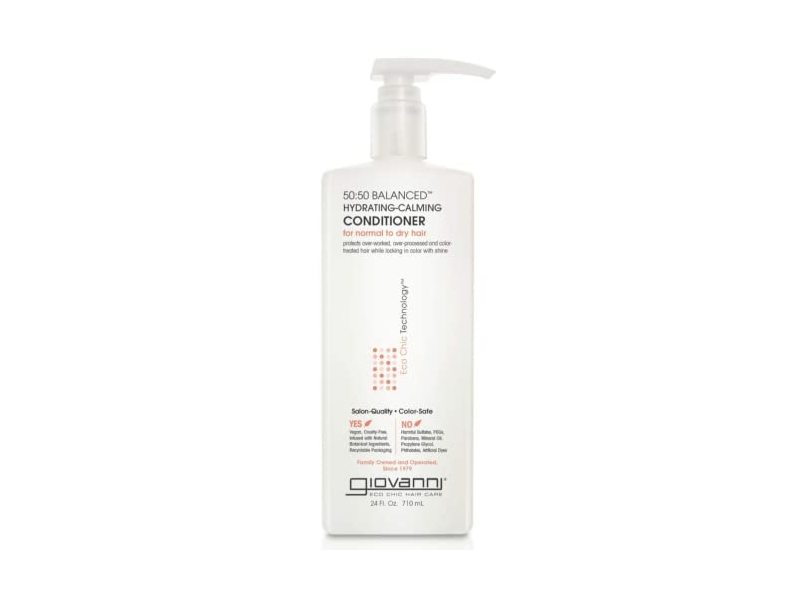 Giovanni 50:50 Balanced Hydrating Calming Conditioner, 24 fl oz/710 mL
