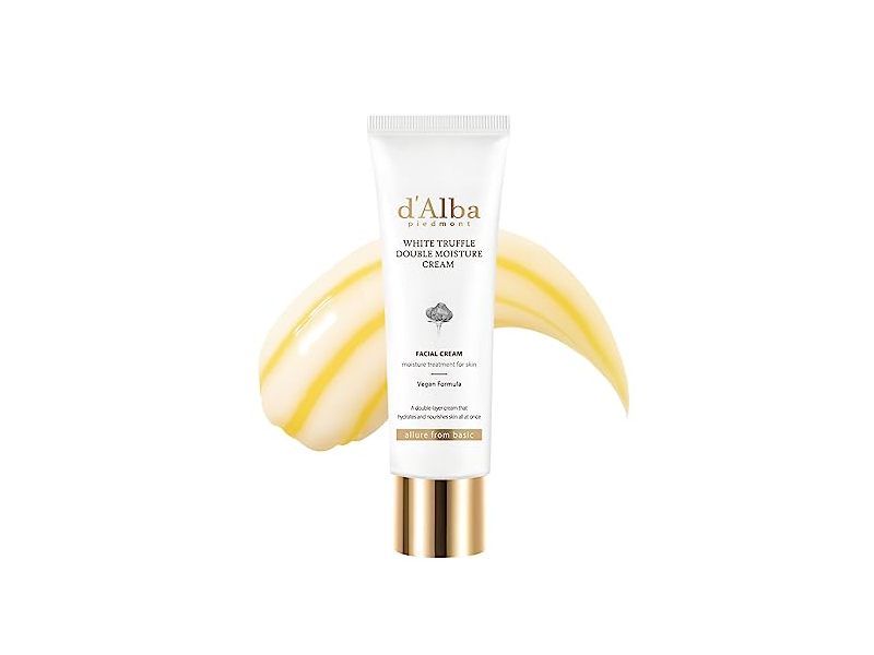 d'alba Piedmont White Truffle Double Moisture Cream, 2.02 oz/60 mL