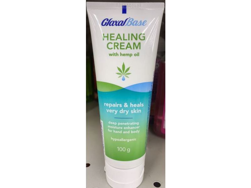 Glaxal Base Healing Cream, Hemp Oil, 100 g