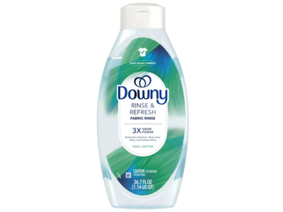 Downy Rinse & Refresh Fabric Rinse, Cool Cotton, 36.7 fl oz
