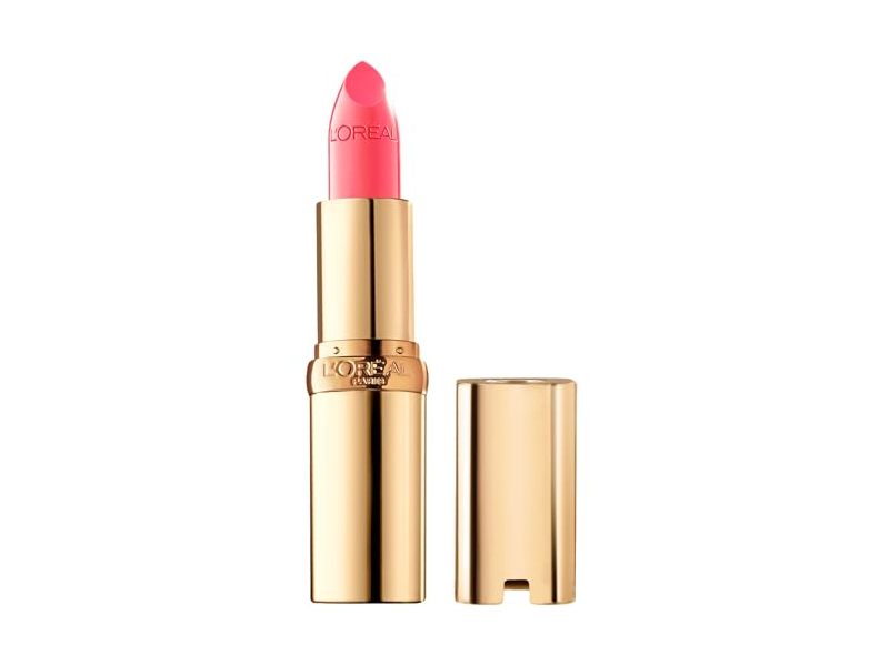 L'Oreal Paris Colour Original Riche Hydrating Satin Lipstick, 175 I Pink You're Cute, 0.13 oz