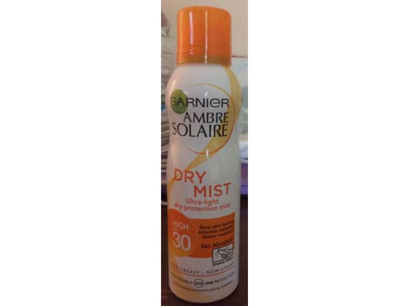 Garnier Ambre Solaire Ultra Light Dry Protection Mist High, SPF30, 200 mL