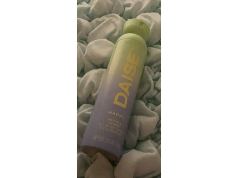 Daise Full Body Deodorant Spray, Happy, 3.5 oz/100 g