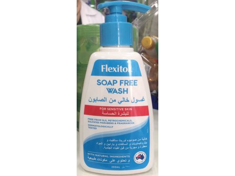 Flexitol Soap Free Wash for Sensitive Skin, 250 mL