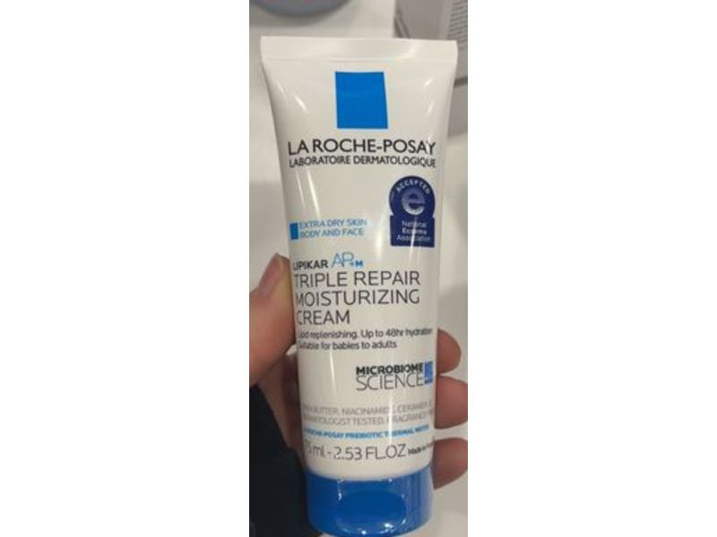 La Roche Posay Lipikar AP+M Triple Repair Moisturizing Cream, 2.5 fl oz/75 mL