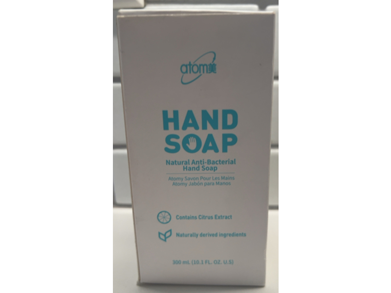 Atomy Natural Anti-Bacterial Hand Soap, 10.1 fl oz/300 mL
