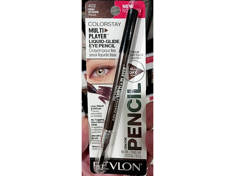Revlon Colourstay Multi Player Liquid - Glide Eye Pencil, 402 High Stakes, 0.003 oz/0.9 g
