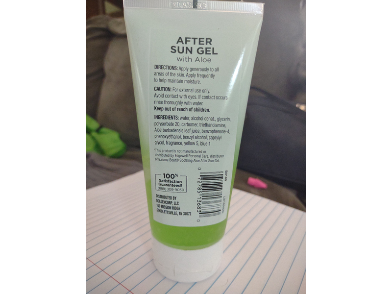 Studio Selection Sun After Sun Gel With Aloe, 6 oz/170 g