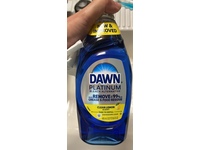 Dawn Platinum Dishwashing Liquid, Clean Lemon Scent, 16.4 fl oz/485 mL - thumbnail 2