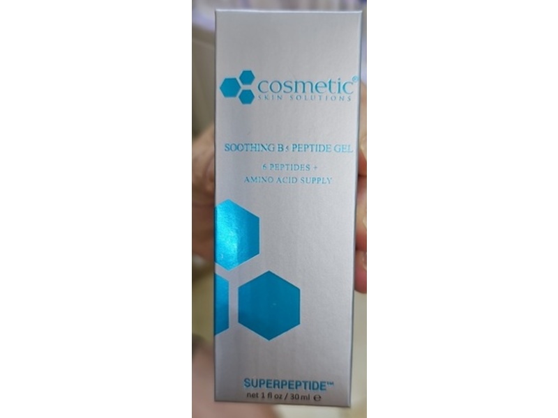 Cosmetic Skin Solutions Superpeptide Soothing B5 Peptide Gel, 1 fl oz/30 mL