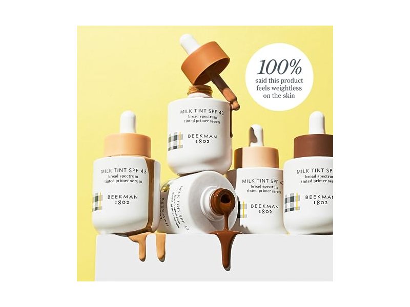 Beekman 1802 Milk Tint Face SPF 43, Light 1 oz