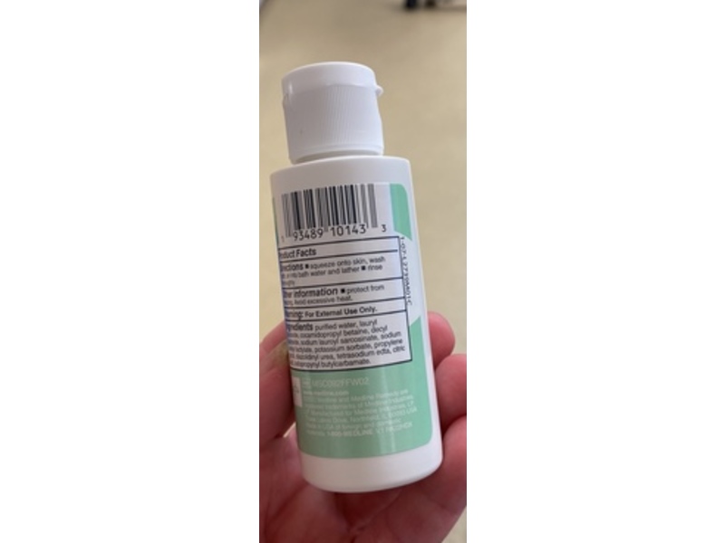 Medline Remedy Baby Shampoo & Body Wash, Unscented, 2 fl oz/59 mL