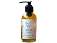 She Grows Garden Rose Face & Body Oil, 4 oz - thumbnail 1