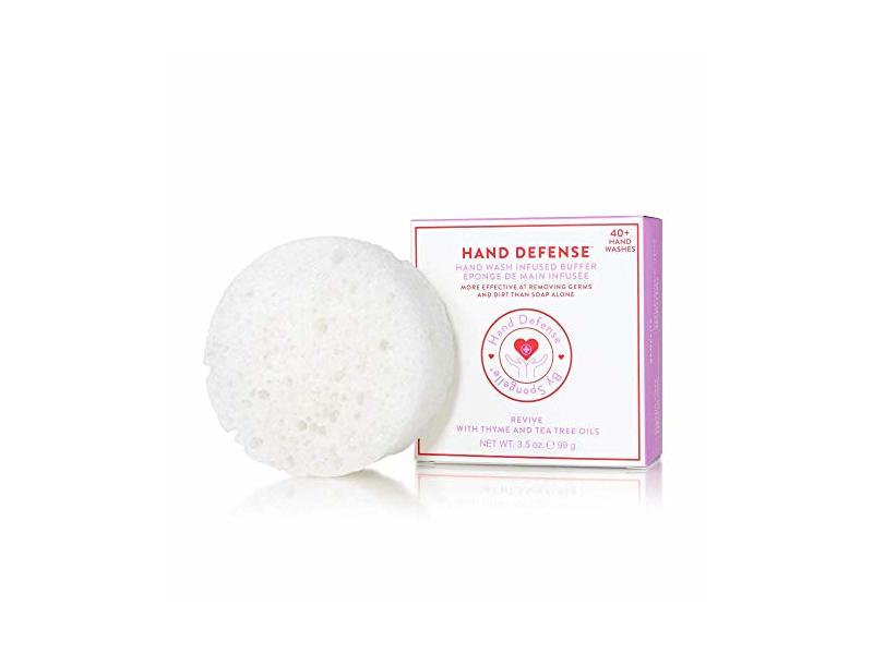 Spongelle Hand Defense Hand Wash, Thyme, Tea Tree Oils, 3.5 oz/99 g