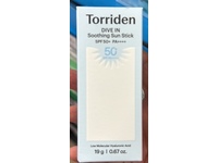 Torriden Dive In Soothing Sun Stick, SPF 50+ PA++++, 0.67 oz/19 g - thumbnail 2