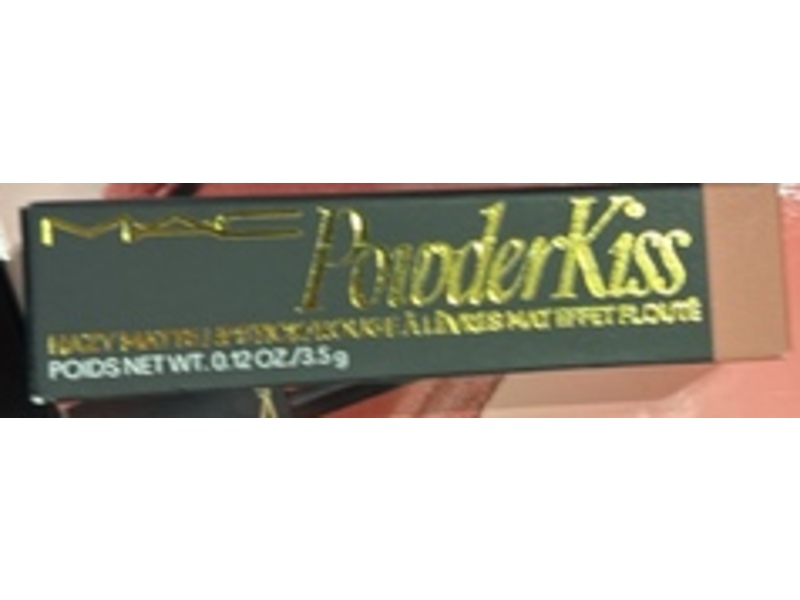 M.A.C. Cosmetics Powder Kiss Hazy Matte Lipstick, Be My Bridesmaid, 0.12 oz/3.5 g