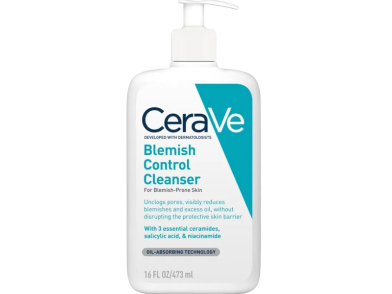 CeraVe Blemish Control Cleanser, 16 fl oz/473 mL