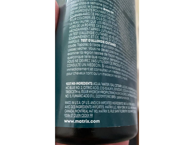 Matrix Total Results Dark Envy Mask, 16.9 fl oz/500 mL