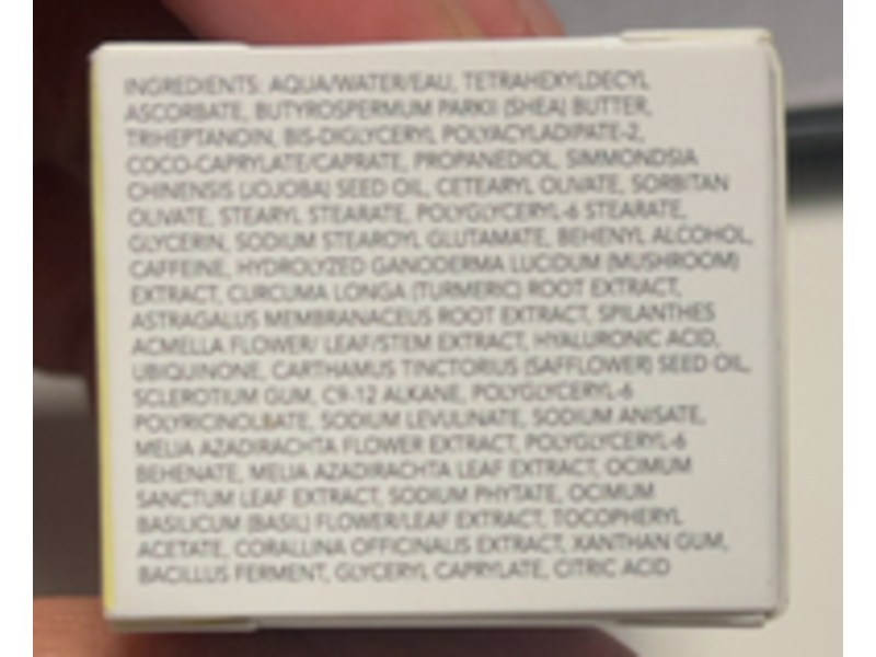 Herbivore Supernova Brightening Eye Cream, Vitamin C + Caffeine, 0.2 fl oz/6 mL