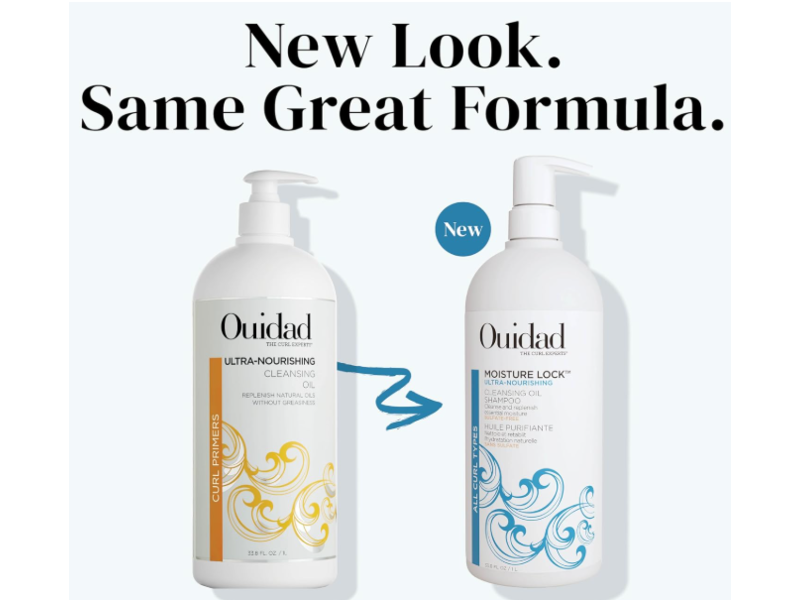 Ouidad Ultra-Nourishing Cleansing Oil Shampoo, 33.8 fl oz/1L