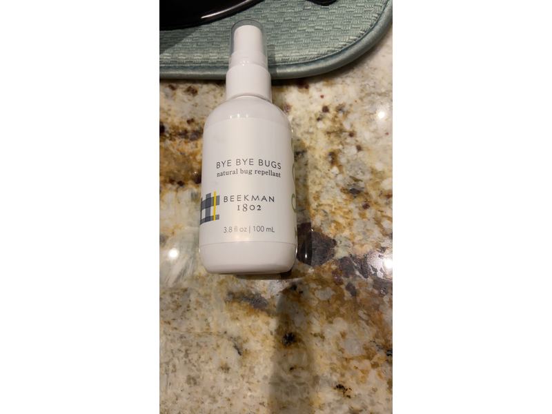 Beekman 1802 Bye Bye Bugs Natural Bug Repellant, 3.8 fl oz/100 mL