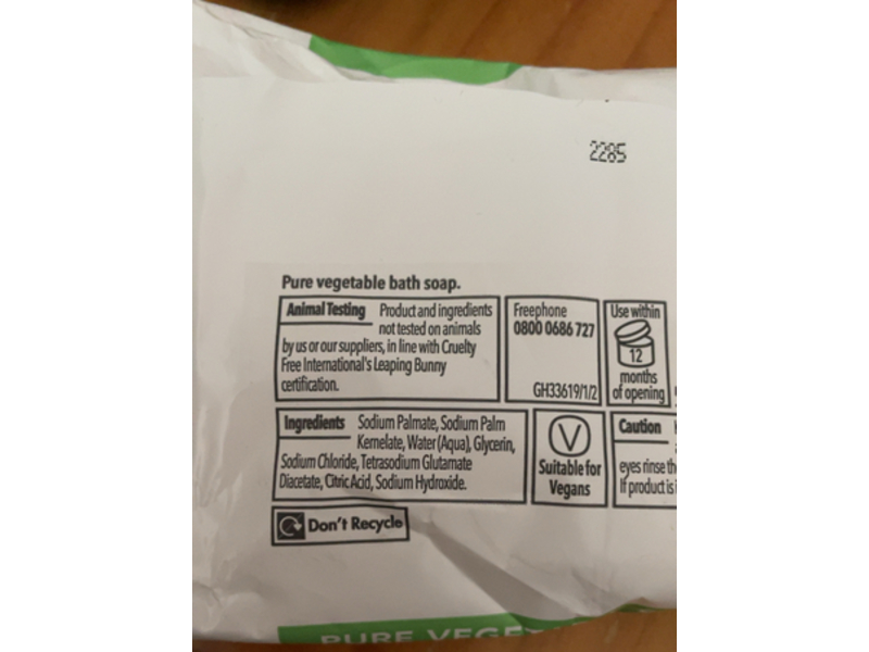 Creative Co-op Bath Care Pure Vegetable Soap, 100 g, Pack Of 2