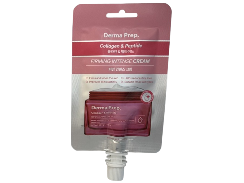 Derma Prep Firming Intense Cream, Collagen & Peptide, 1.18 oz/33.5 g
