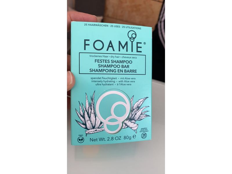 Foamie Shampoo Bar Aloe You Very Much Ingredients and Reviews