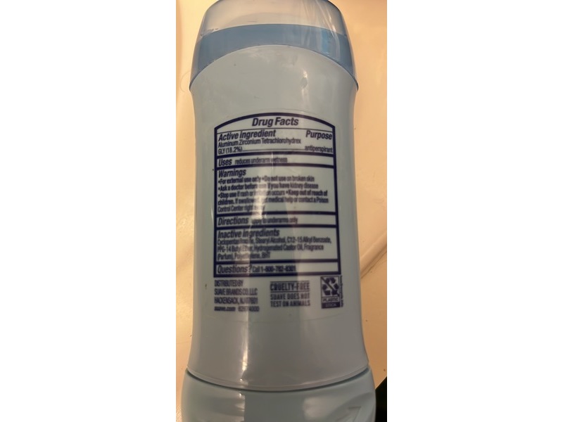 Suave Antiperspirant Deodorant, Fresh, 2.6 oz/74 g