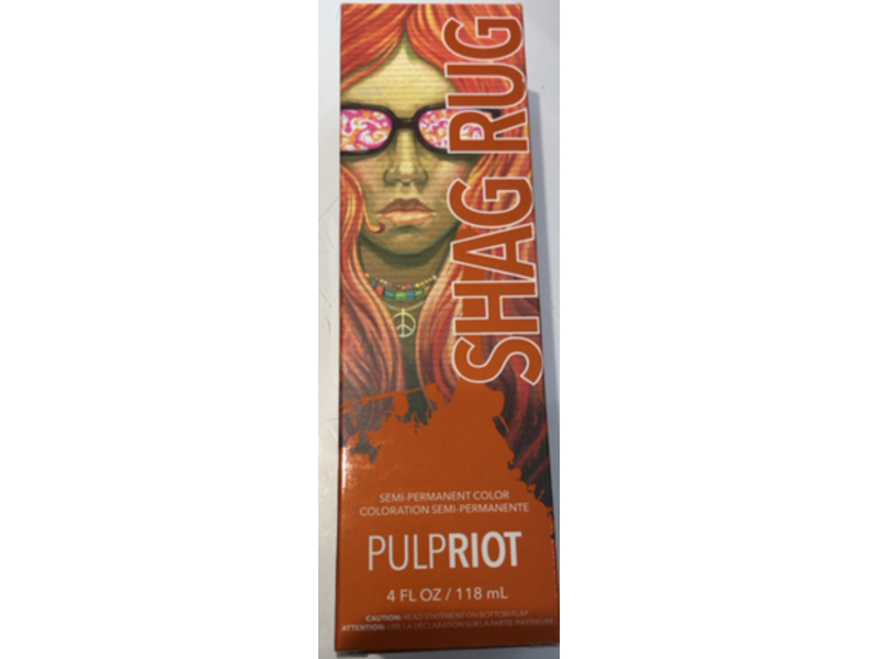 Pulp Riot Semi Permanent Color, Shag Rug, 4 fl oz/118mL