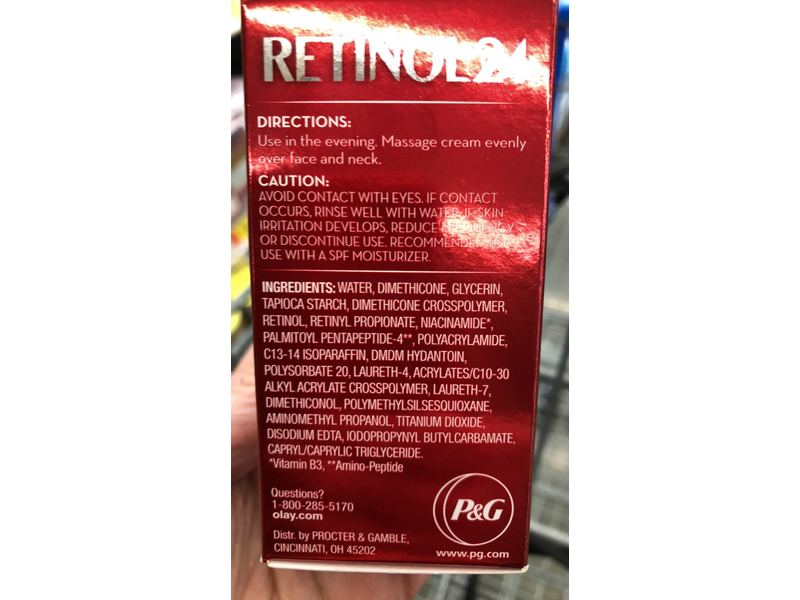 Olay Regenerist Retinol24 24 Hour Hydration, 0.5 oz