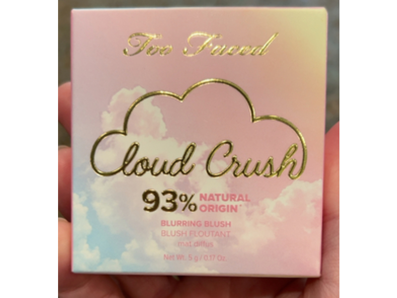 Too Faced Cloud Crush Blurring Blush, Candy Clouds, 0.17 oz/5 g