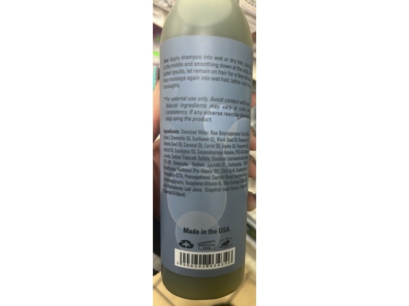 Mine Botanicals Shampoo, Mint & Eucalyptus, 13 oz/384 mL