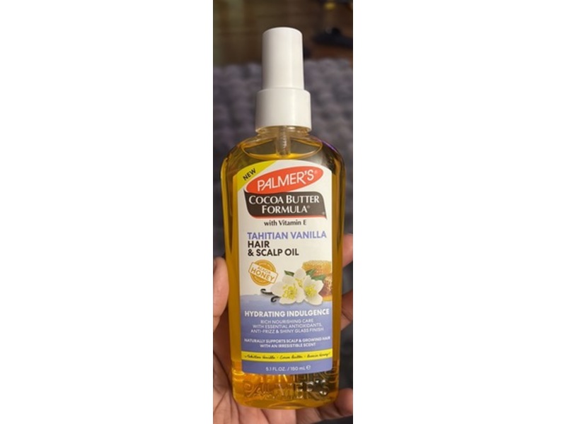 Palmer's Hair & Scalp Oil, Tahitian Vanilla, Vitamin E, 5.1 fl oz/150 mL
