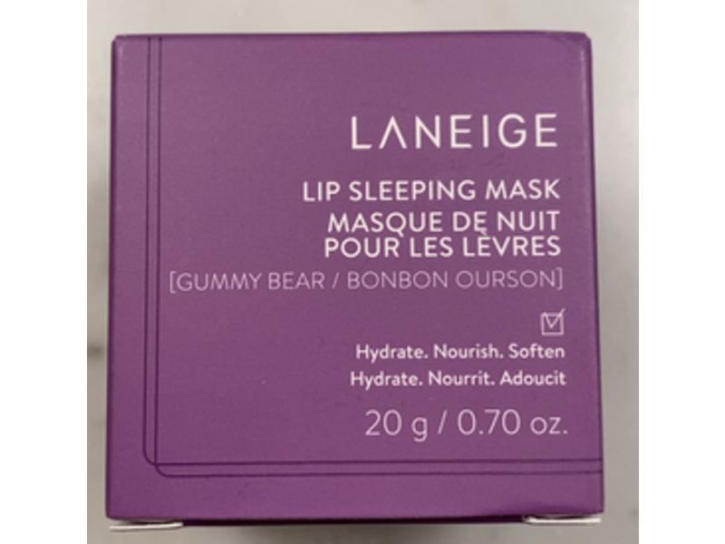 Laneige Lip Sleeping Mask, Gummy Bear, 0.70 oz/20 g