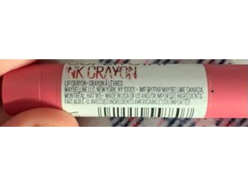 Maybelline New York SuperStay Ink Crayon Lipstick, Seek Adventure, 0.04 oz