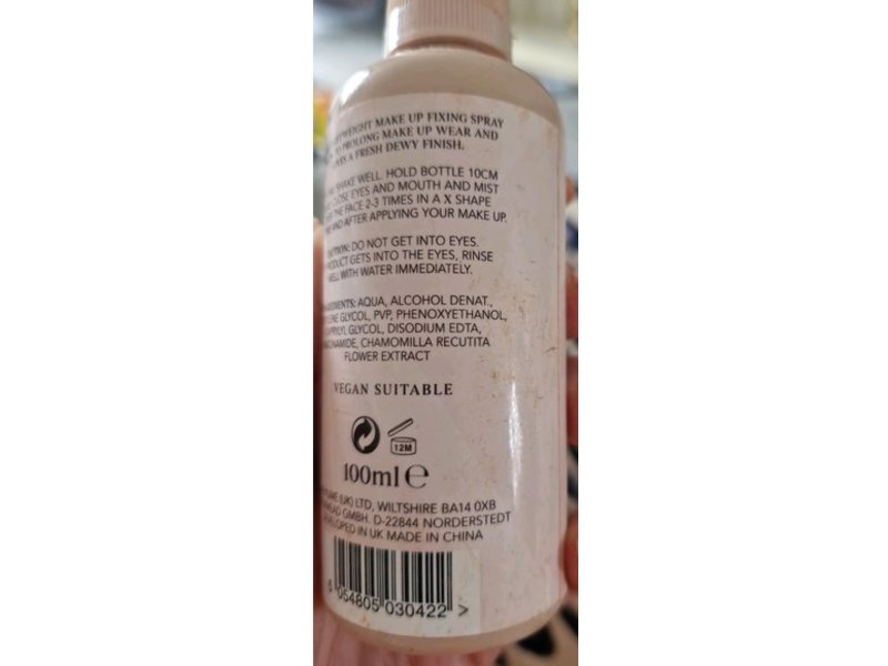 Makeup X Gallery It's Showtime 2 In 1 Primer & Fix Spray, Dewy, 100 mL