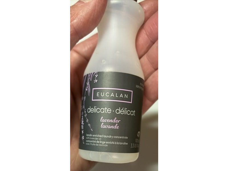 Eucalan Delicate Lanolin Enriched Laundry Concentrate, Lavender, 3.3 fl oz