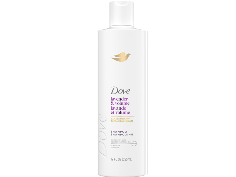 Dove Lavender & Volume Damage Therapy Shampoo, Lavender, 355 mL