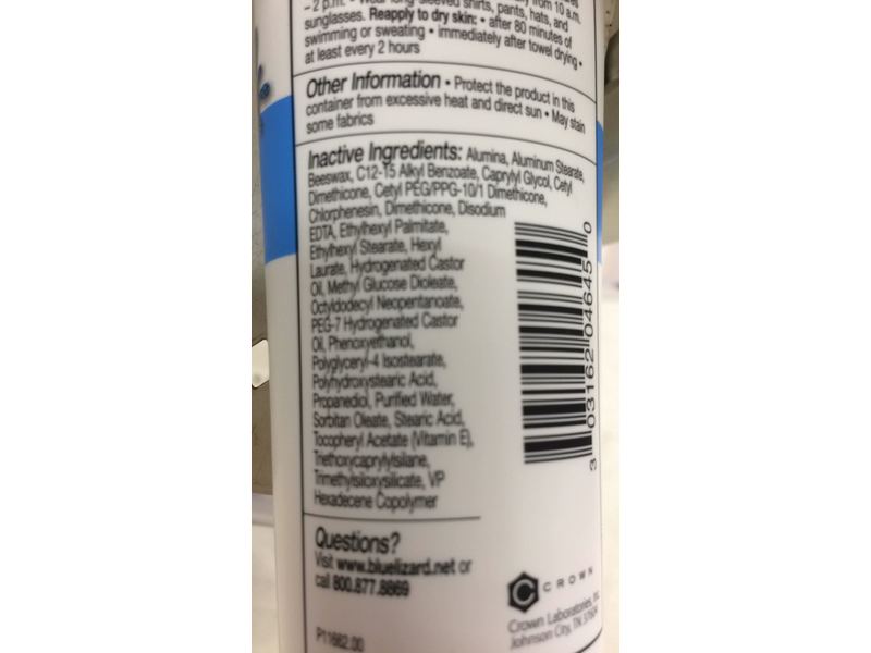 Blue Lizard Mineral Sunscreen, SPF 50+, 5 oz/148 mL