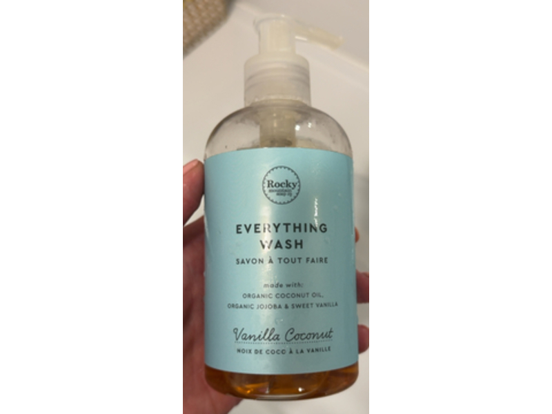 Rocky Mountain Soap Co Everything Wash, Vanilla Coconut
