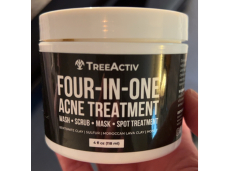 TreeActiv Four In One Acne Treatment, 4 fl oz/118 mL
