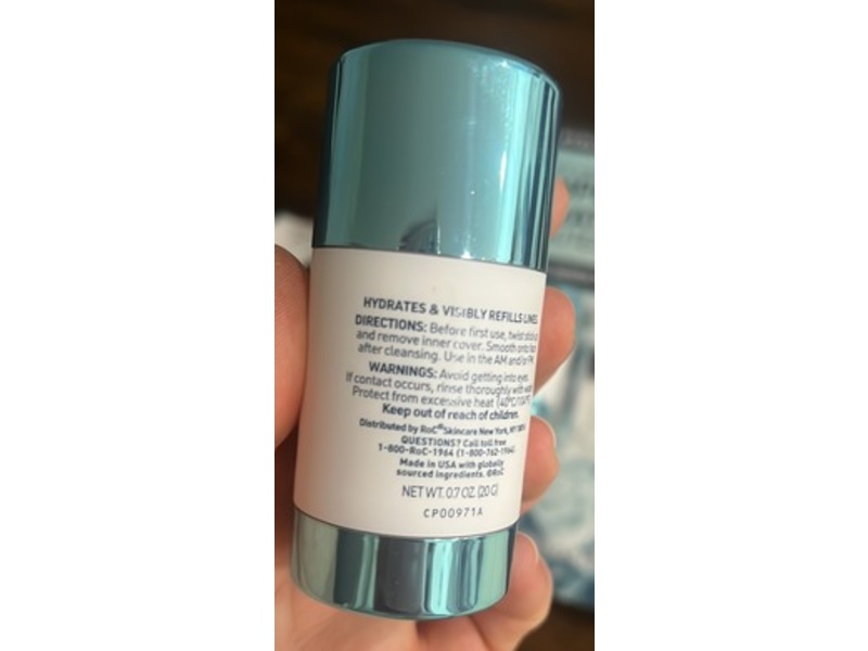 Roc Plumper Hydratrated + Serum Stick, 1.4 oz/40 g, Pack Of 2