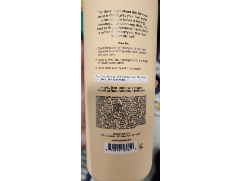 Kristin Ess The One Signature Shampoo, 33.8 fl oz/1L