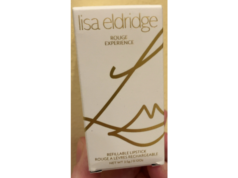 Lisa Eldridge Rouge Experience Refillable Lipstick, 183 Ashes of Roses, 0.12 oz/3.5 g