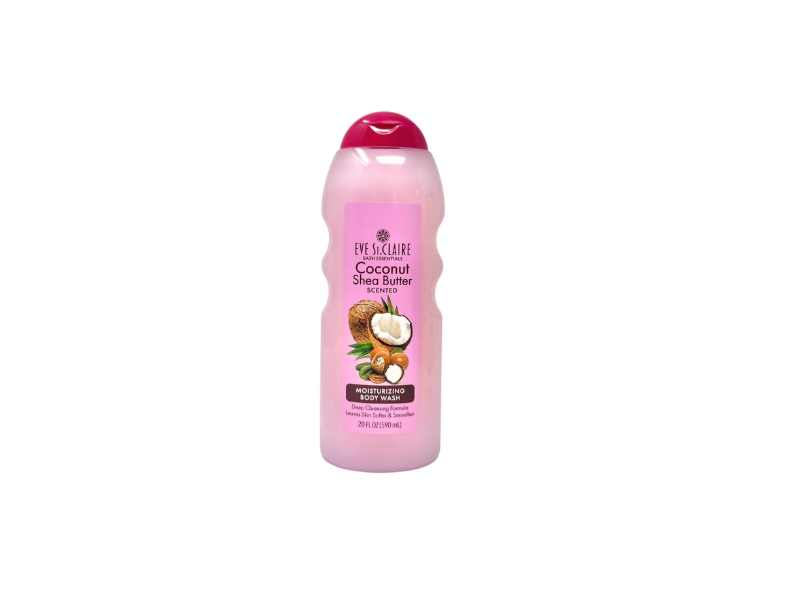 Body Organics Moisturizing Body Wash, Coconut Shea Butter Scented, 20 fl oz/590 mL